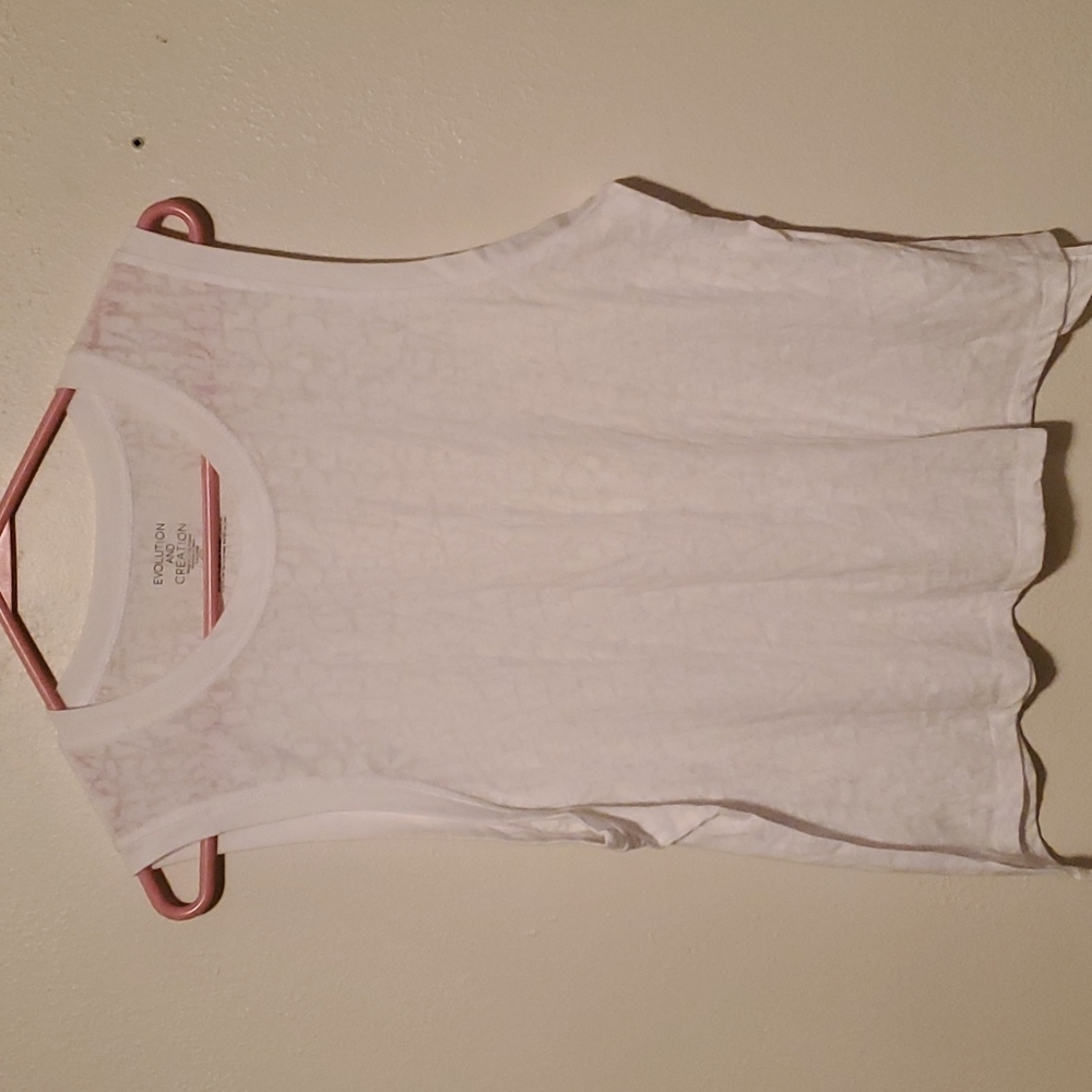 Evolution & Creation burnout tank top